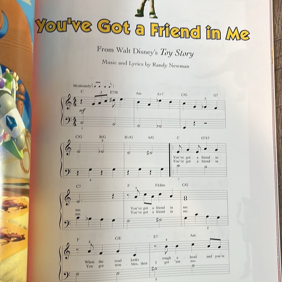 Disney's My First Songbook Sheet Music Easy Piano Songbook Volume 1 Hal Leonard - Picture 8 of 8